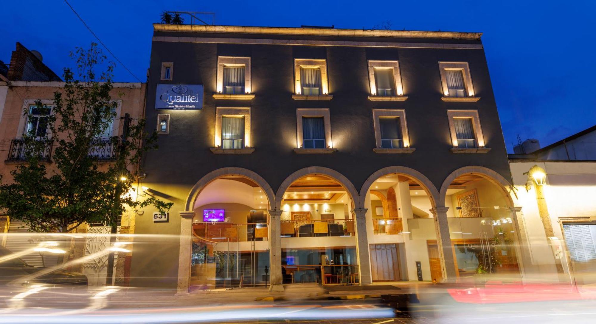 Hotel Qualitel Centro Historico Morelia Buitenkant foto